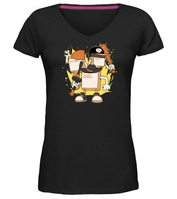 model  pe tricou