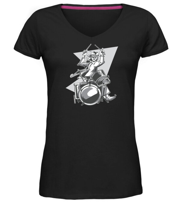  model  pe tricou