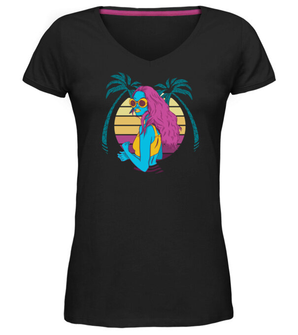  model  pe tricou