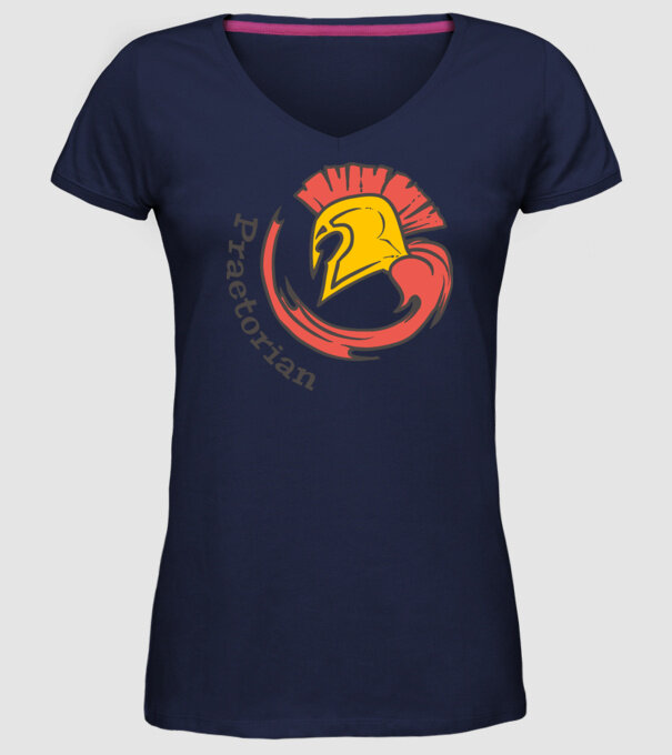 Praetorian model albastru închis pe tricou