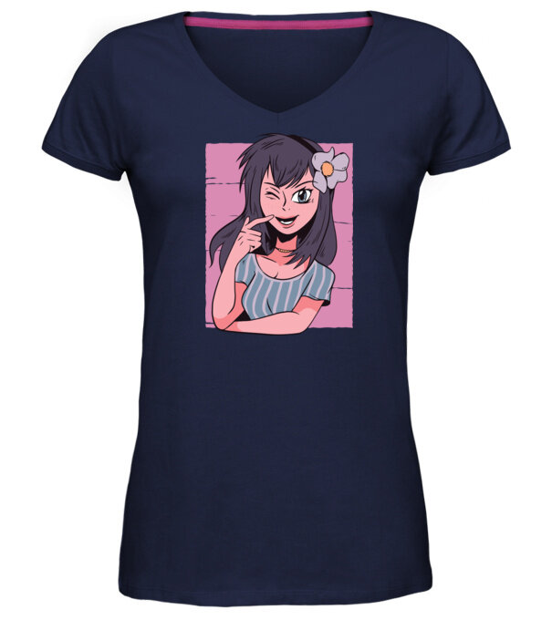  model  pe tricou