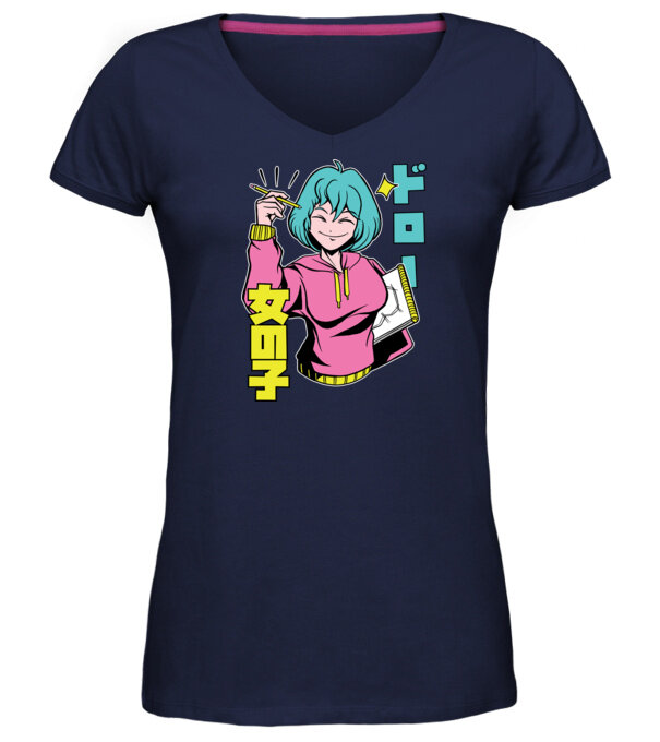  model  pe tricou