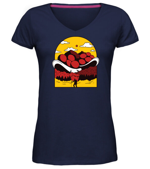  model  pe tricou