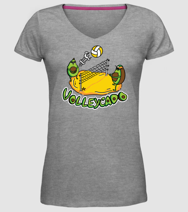 Avocado Volei model gri pe tricou