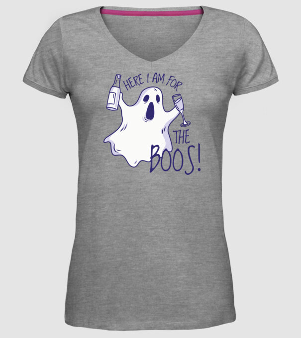 Here I am for the Boos model gri pe tricou