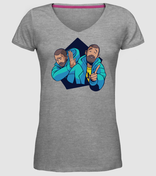 Tricou Meme amuzant model gri pe tricou