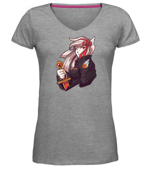  model  pe tricou