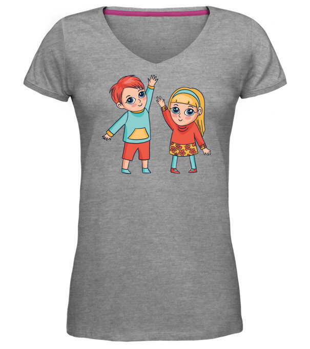  model  pe tricou