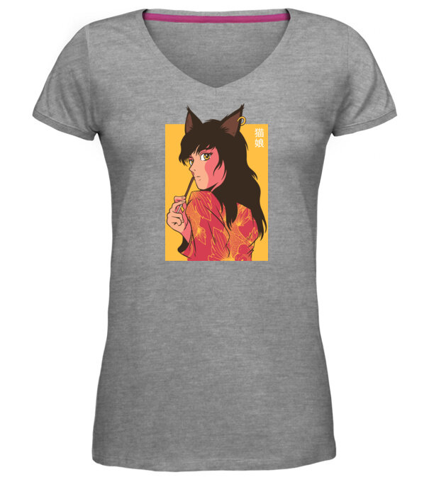  model  pe tricou