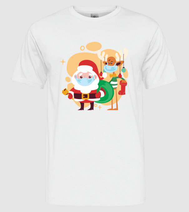 model alb pe tricou
