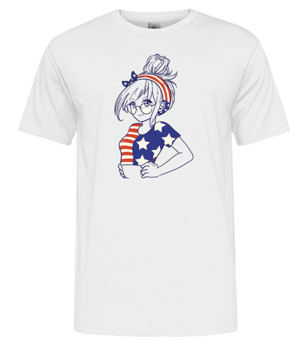  model  pe tricou