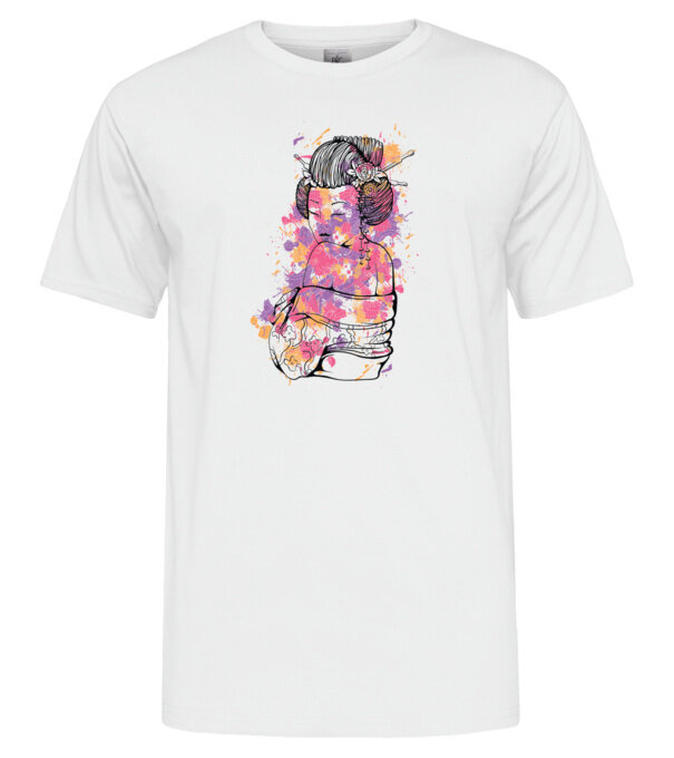 model  pe tricou