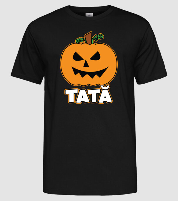 tată model negru pe tricou