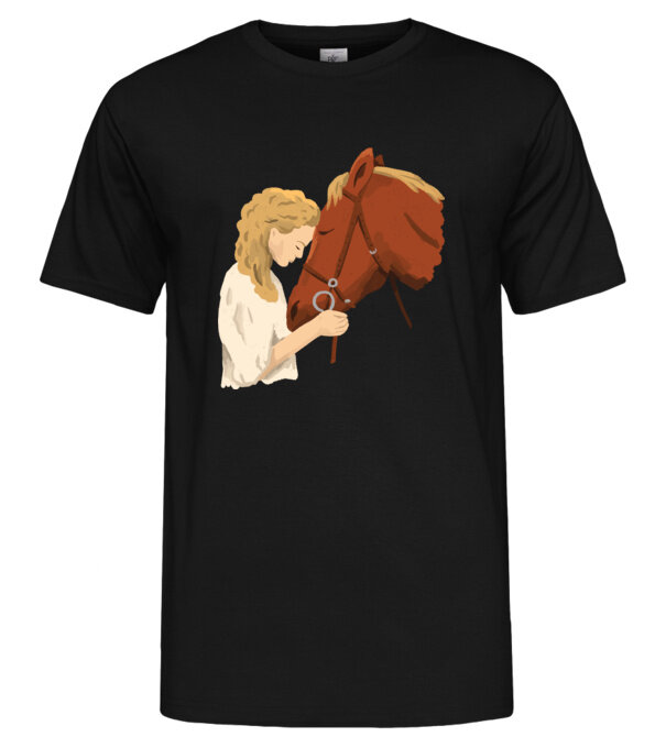  model  pe tricou