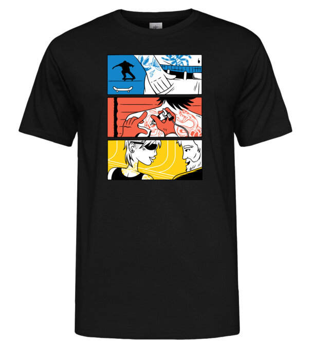  model  pe tricou