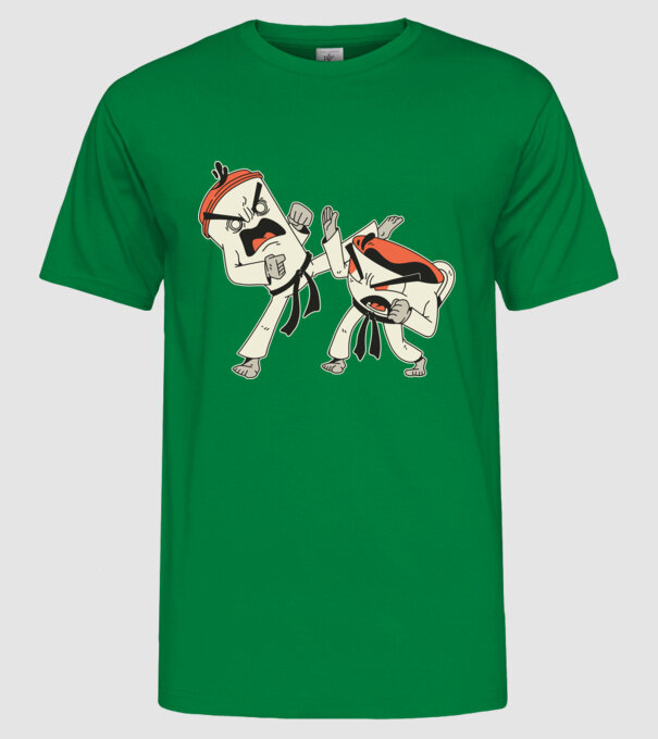 Cafea vs ceai model verde pe tricou