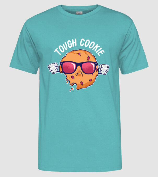 Tricou antrenament prăjitură tare model turcoaz pe tricou