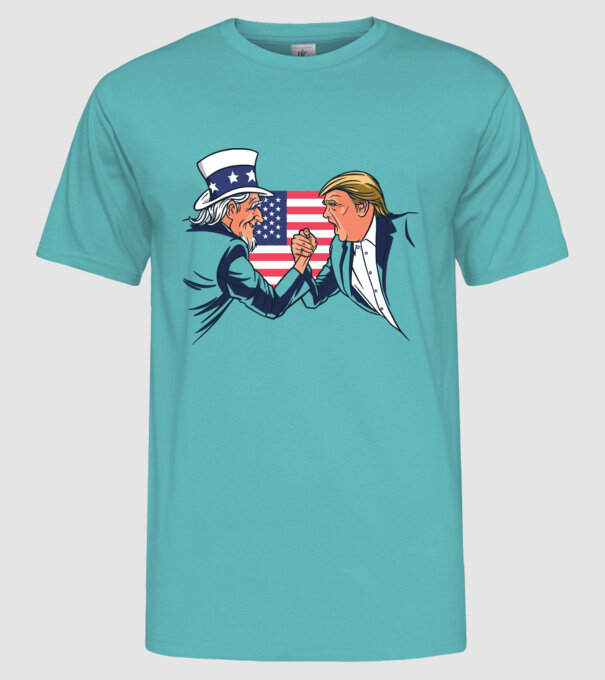 Trump Vs Unchiul Sam SUA 2020 alegeri prezidențiale model turcoaz pe tricou