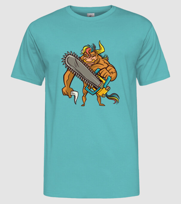 Unicorn Taur model turcoaz pe tricou