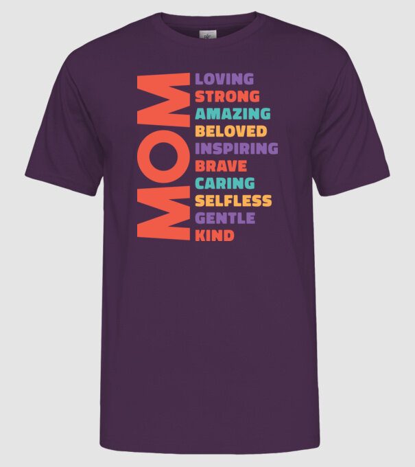 Caracteristici mamă model mov pe tricou