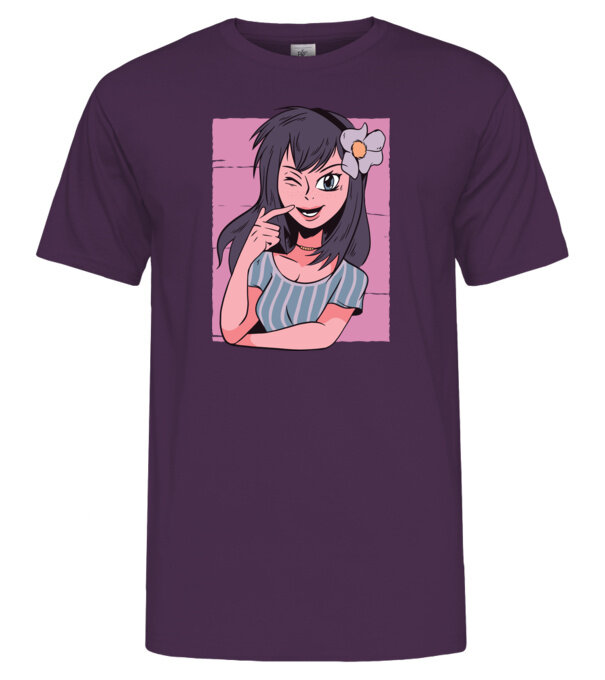  model  pe tricou