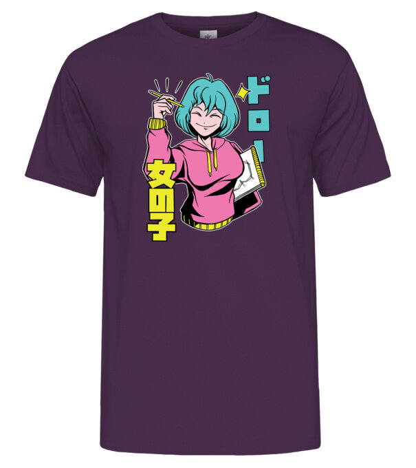  model  pe tricou