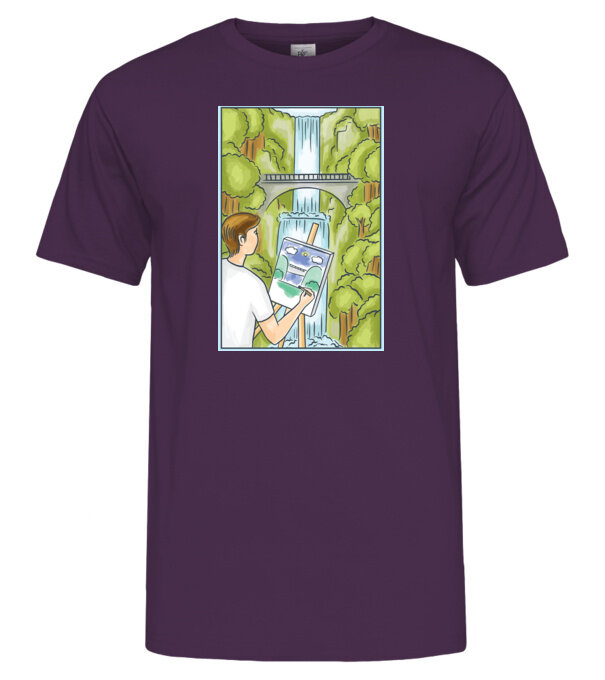  model  pe tricou