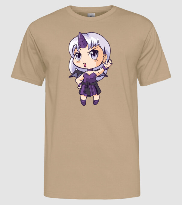Anime Manga Fată Unicorn model nisipiu pe tricou