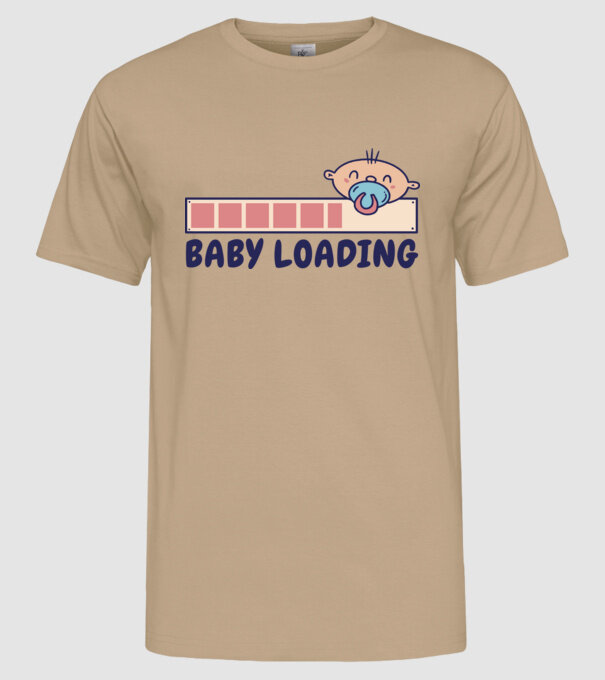 Bebe program încărcare model nisipiu pe tricou