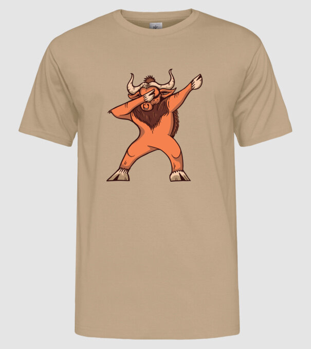 Bivol DAB model nisipiu pe tricou