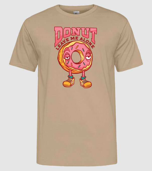 Donut leave me alone model nisipiu pe tricou