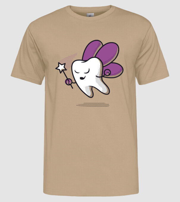 Zâna Măseluță model nisipiu pe tricou