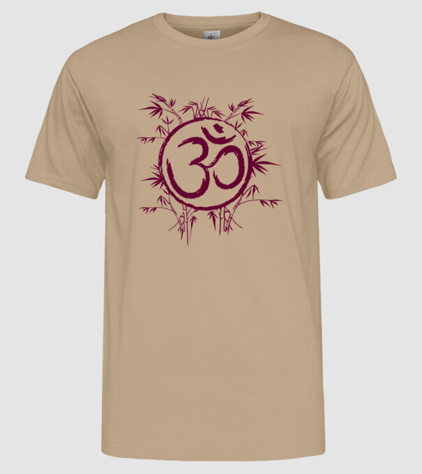 Simbol Yoga model nisipiu pe tricou