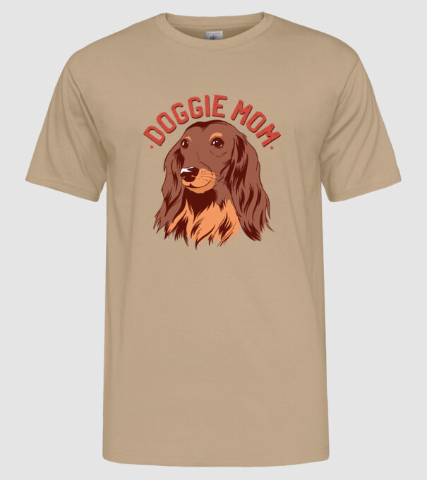 Mamă de Câine model nisipiu pe tricou