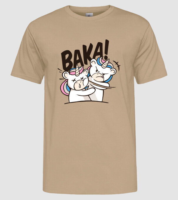 Unicorn palmă model nisipiu pe tricou