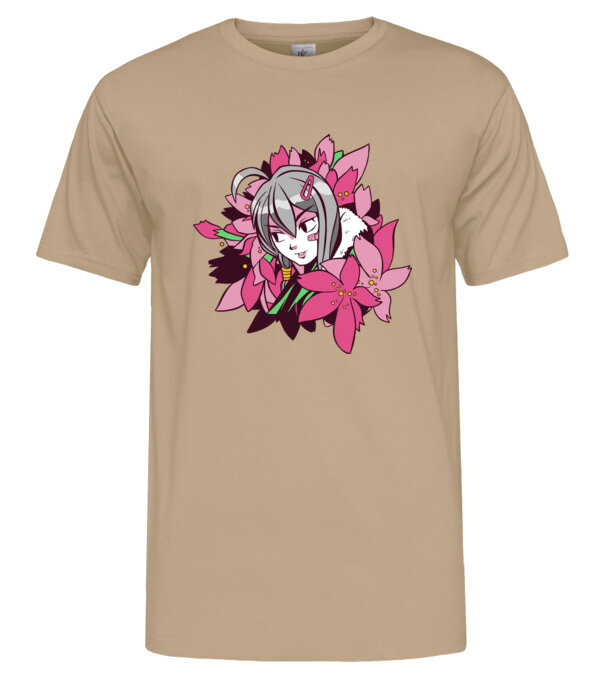  model  pe tricou