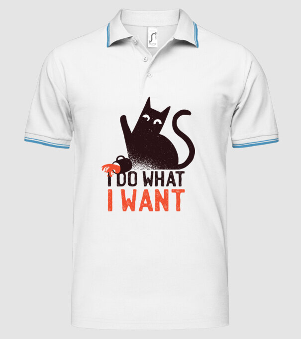 Fac ce vreau tricou cu pisică model alb pe tricou