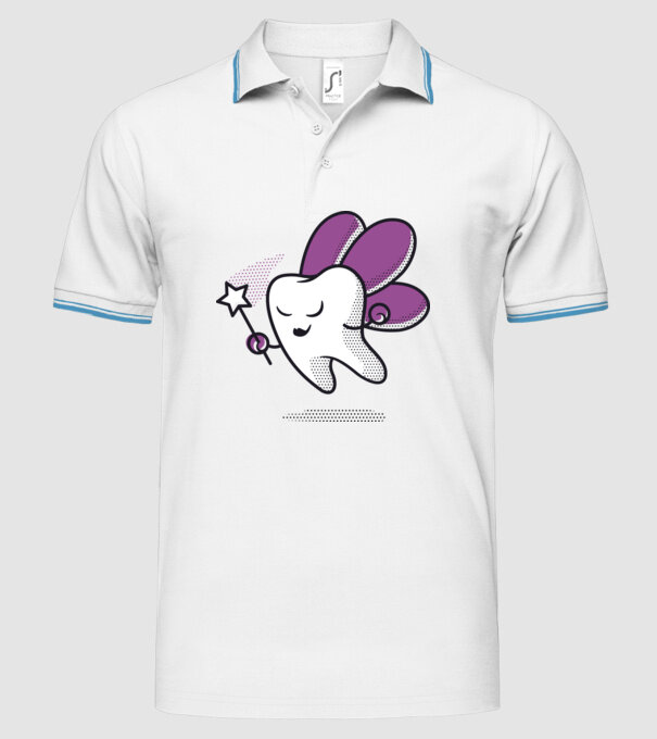 Zâna Măseluță model alb pe tricou