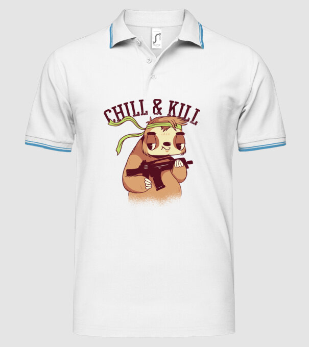 Soldat Leneș model alb pe tricou
