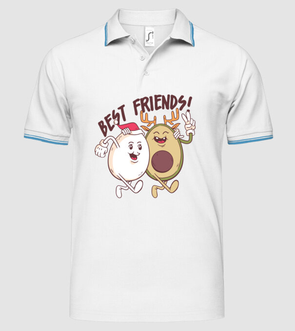 Cei mai buni prieteni vegan model alb pe tricou