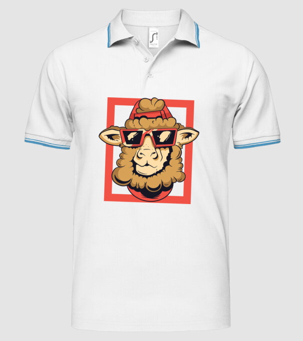 Miel cool model alb pe tricou