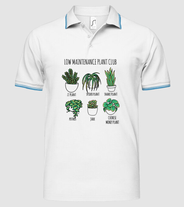 Îngrijirea plantelor model alb pe tricou