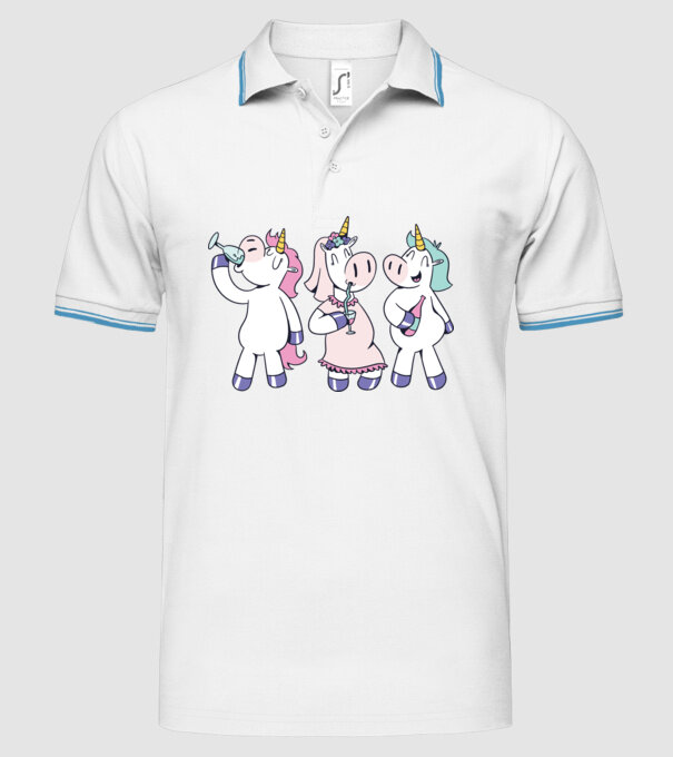 Unicorn Mireasă Petrecerea burlăcițelor model alb pe tricou