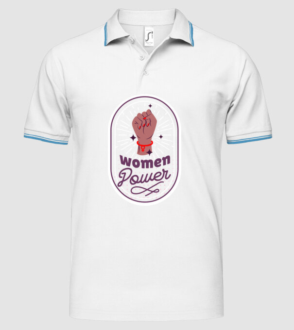 Women Power Ziua Femeii model alb pe tricou
