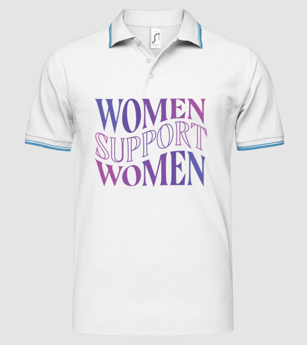 Women Support Women Ziua Femeilor model alb pe tricou