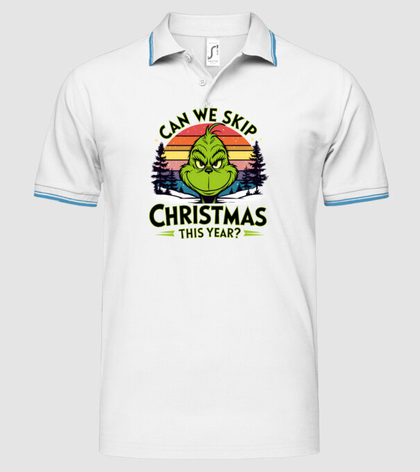 Can we skip christmas this year model alb pe tricou