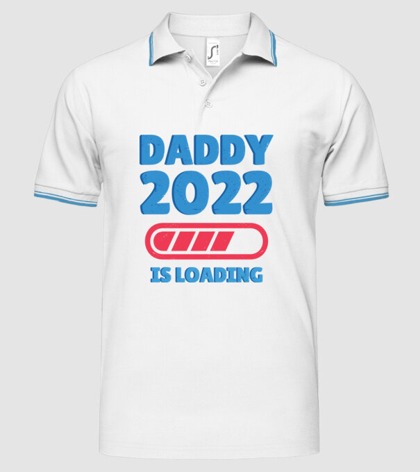 Tată 2022 ss model alb pe tricou