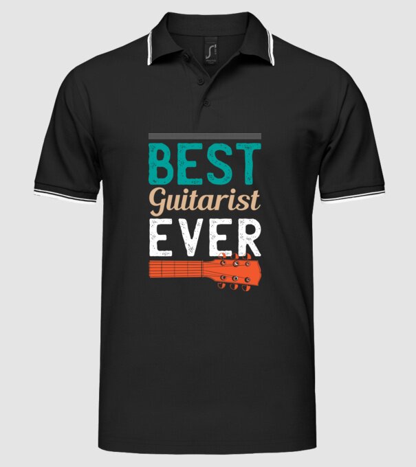 Best Guitarist Ever - Cel mai bun chitarist model negru pe tricou