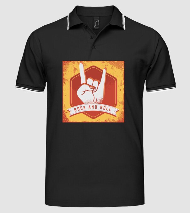 Rick and Roll model negru pe tricou