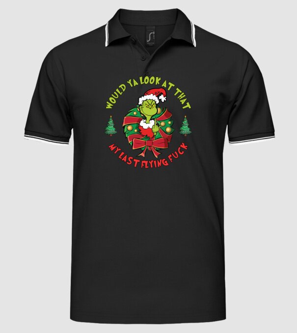 Would ya look at that - Grinch model negru pe tricou